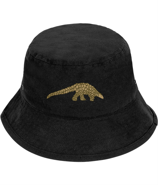Pangolin Embroidered Bucket Hat