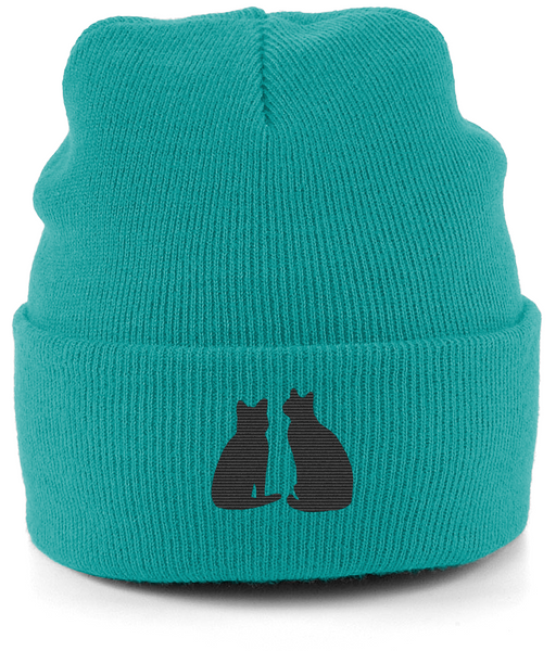 Black Cats Beanie Hat