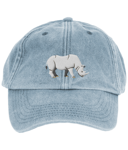 Rhino Embroidered Cap