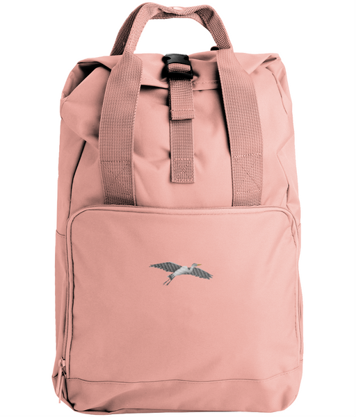 Heron Embroidered Backpack