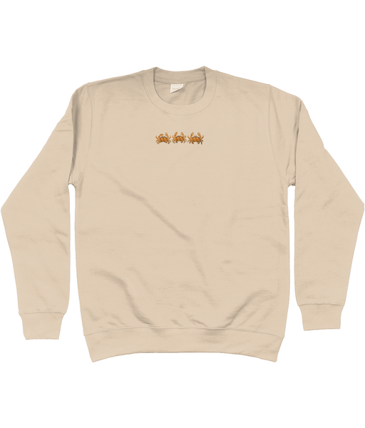 Crab Embroidered Jumper