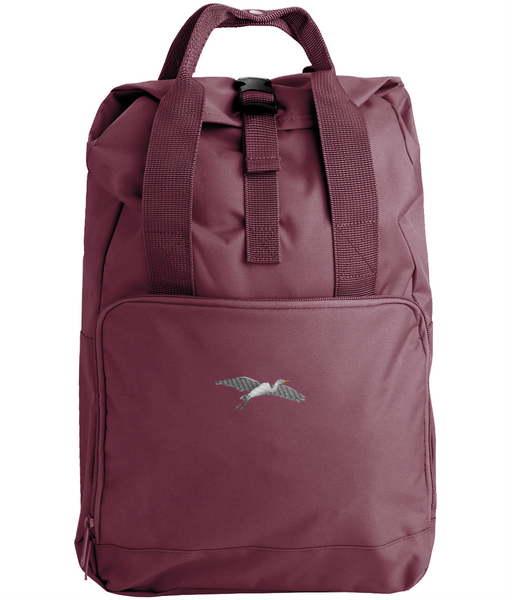 Heron Embroidered Backpack