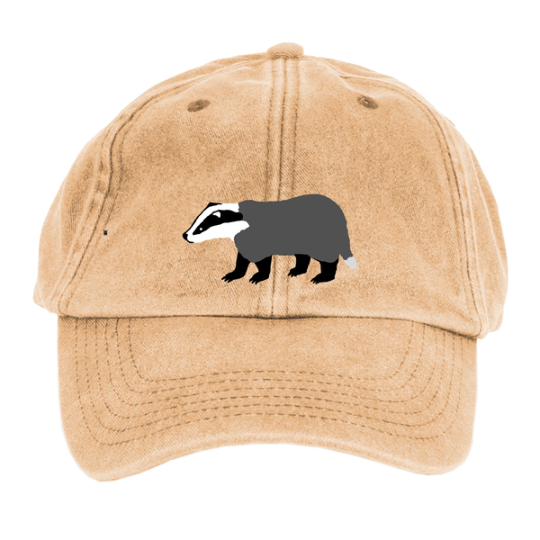 Badger Cap, Embroidered Badger Cap