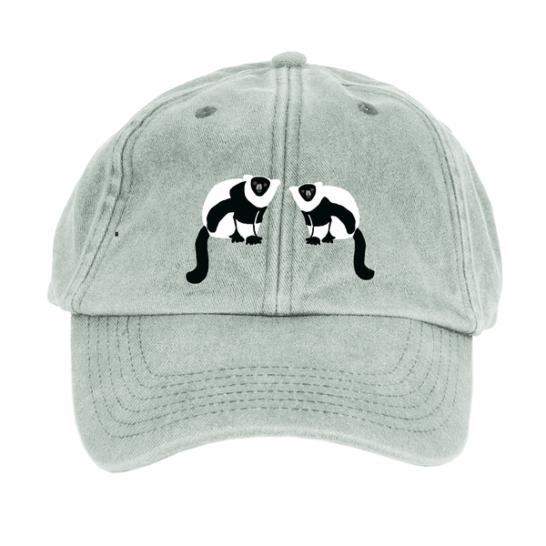 Black and White Ruffed Lemur Cap