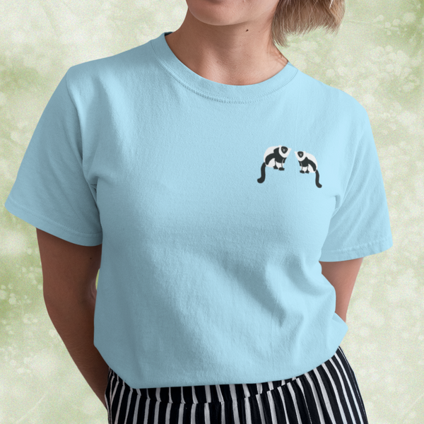 Black and White Lemur Tshirt