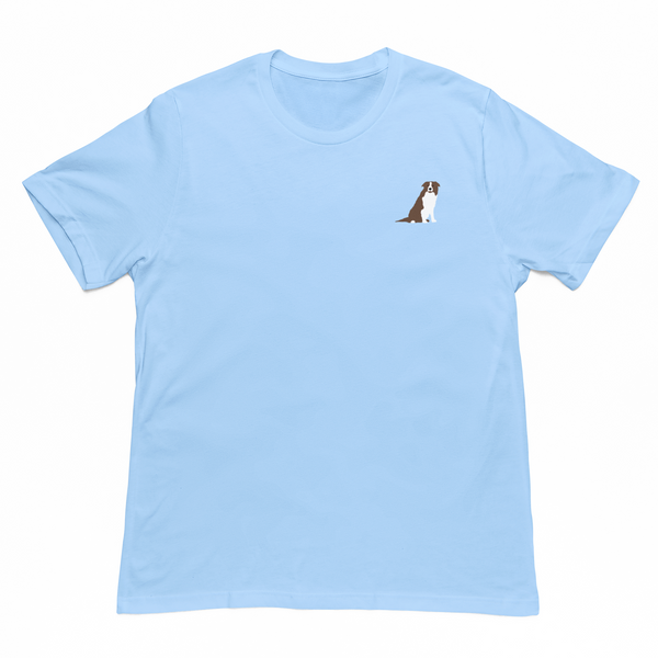 Brown Border Collie Tshirt