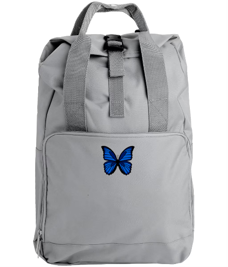 Butterfly Embroidered Backpack