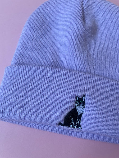 Tuxedo Cat Hat, Tuxedo Beanie Hat