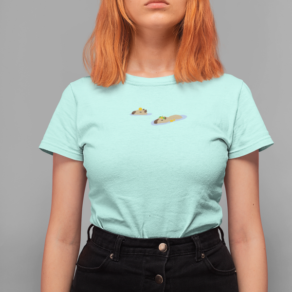 Capybara Embroidered Tshirt