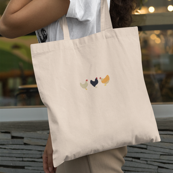 Chicken Tote Bag, Chicken Tote