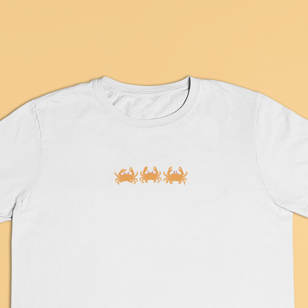 Crab Embroidered Tshirt