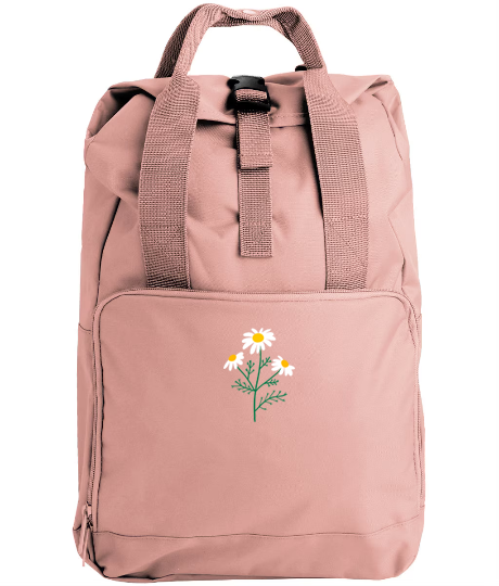 Daisy Embroidered Rucksack