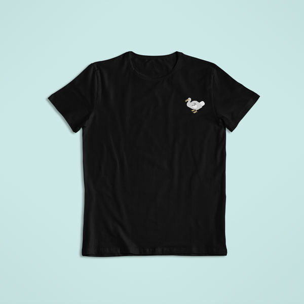 Dodo Bird Tshirt, Embroidered Dodo Birds, Wonderful World