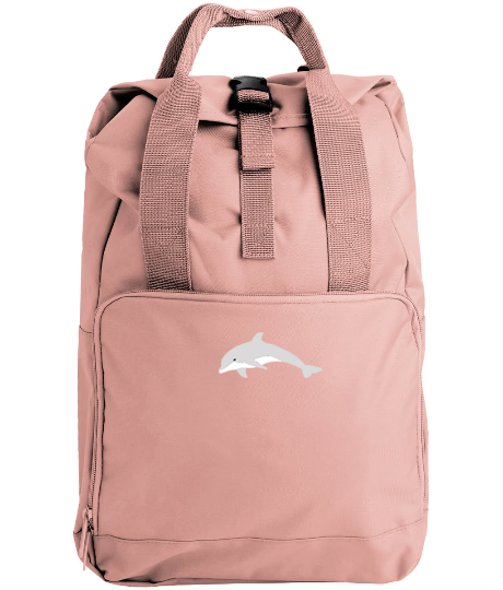 Dolphin Embroidered Rucksack