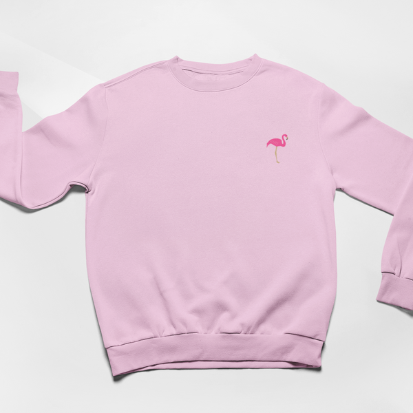 Flamingo Sweatshirt, Flamingo Jumper