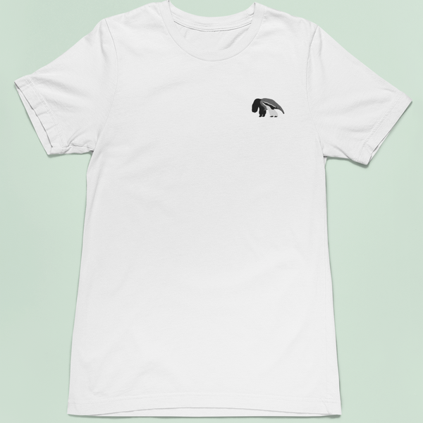 Giant Anteater Tshirt, Giant Anteater Tshirt, Embroidered Anteater Tshirt