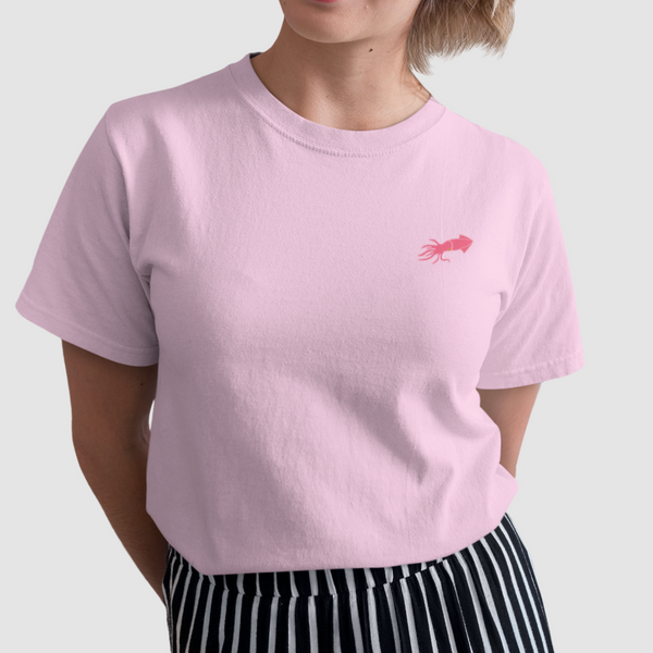 Giant Squid Embroidered Tshirt