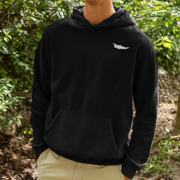 Goblin Shark Embroidered Hoodie