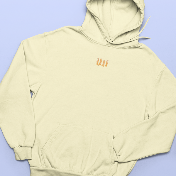 Meerkat Embroidered Hoodie, Meerkats Hoodie
