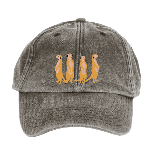 Meerkat Embroidered Cap