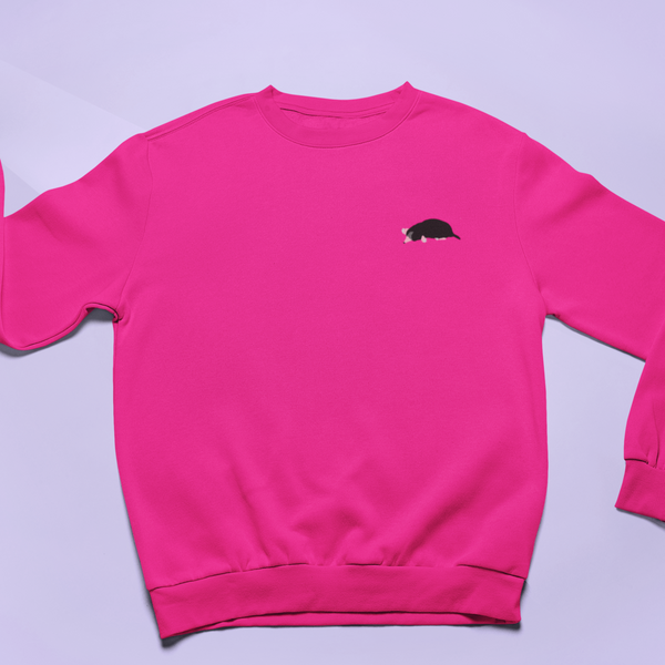 Mole sweatshirt, Embroidered Mole