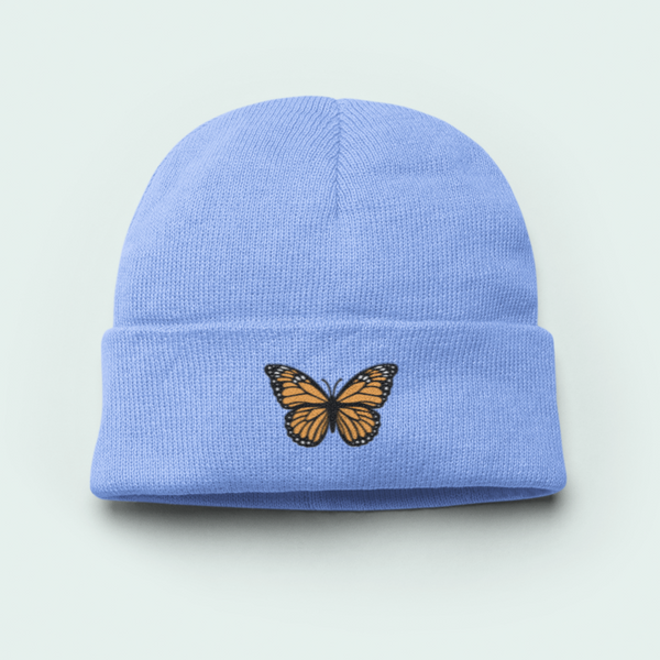 Monarch Butterfly Beanie