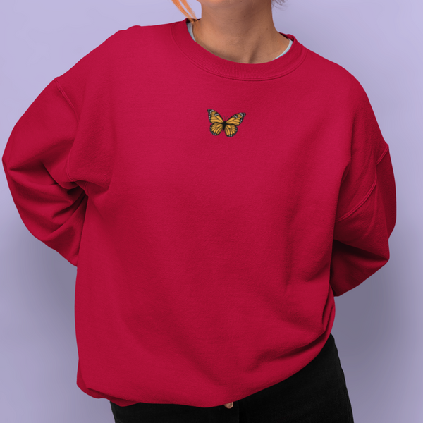 Monarch Butterfly Sweatshirt, Monarch Butterfly Jumper