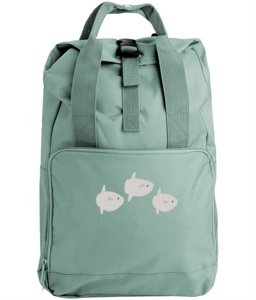 Ocean Sunfish Embroidered Backpack