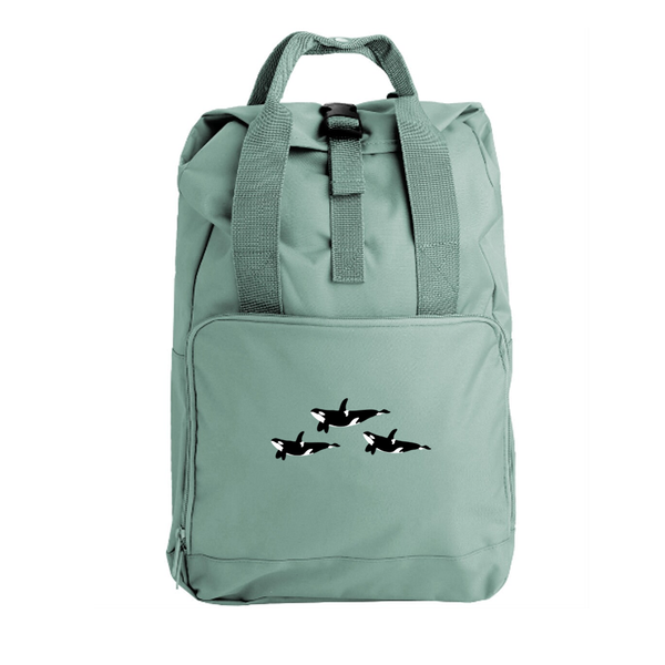 Orca Embroidered Backpack