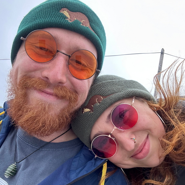 Otter Embroidered Beanie