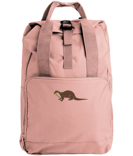 Otter Embroidered Backpack