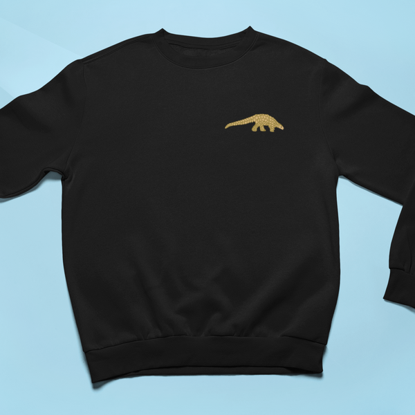 Pangolin Embroidered Sweatshirt.