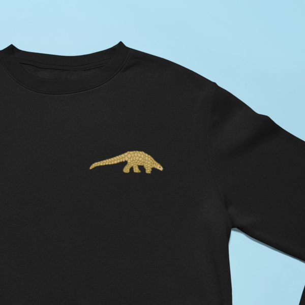 Pangolin Embroidered Pangolin Sweatshirt