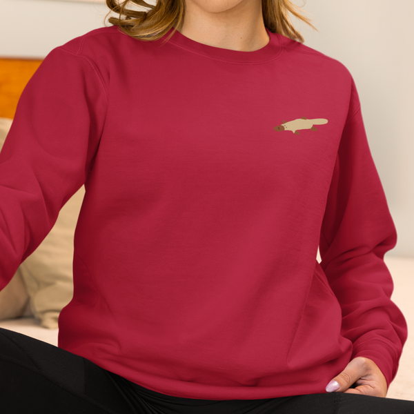 Platypus Jumper, Platypus Sweatshirt, Embroidered Platypus embroidered by Wonderful World