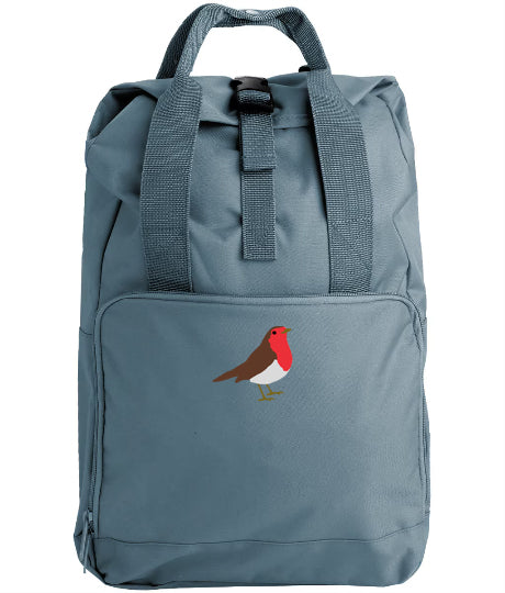 Robin Embroidered Backpack