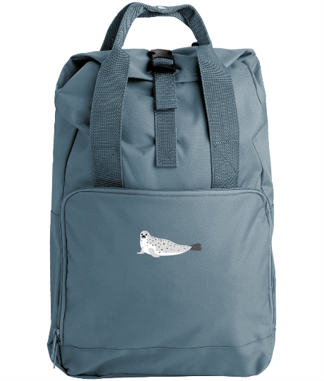 Seal Embroidered Rucksack
