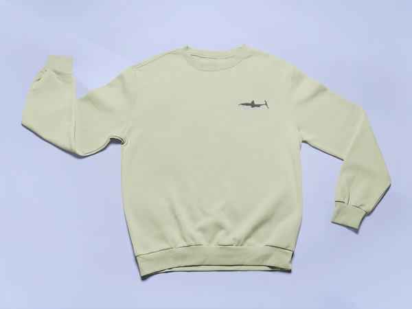 Shark Embroidered Sweatshirt
