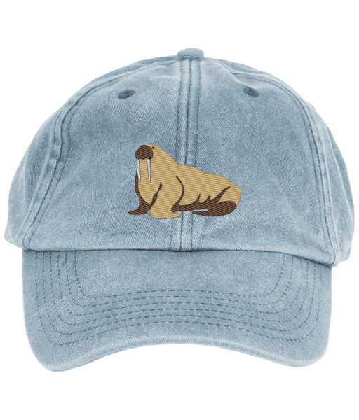 Walrus Embroidered Cap