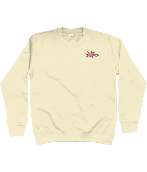 Axolotl Embroidered Sweatshirt