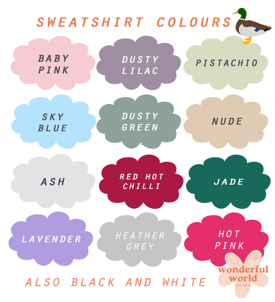 Seal embroidered sweatshirt