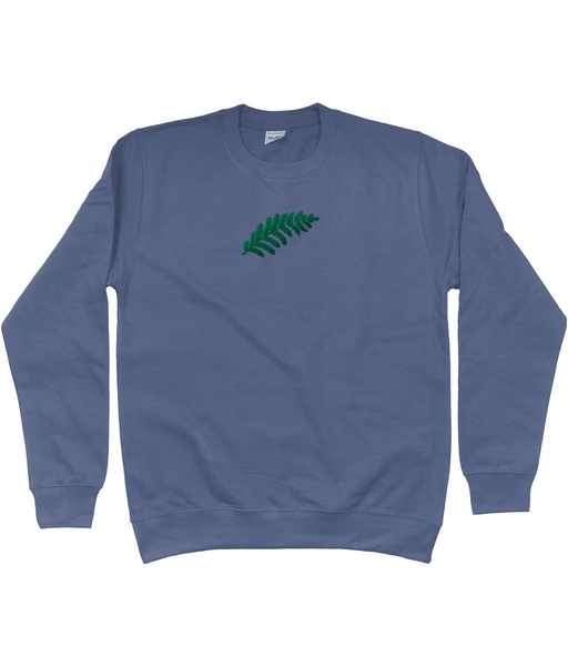 Fern embroidered sweatshirt