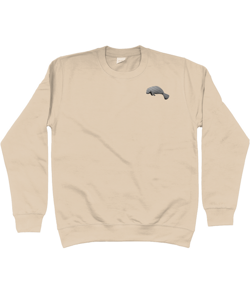 Manatee Embroidered Sweatshirt