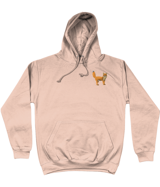Fox Embroidered Hoodie