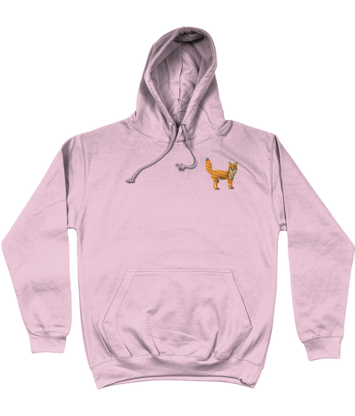Fox Embroidered Hoodie
