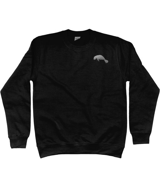 Manatee Embroidered Sweatshirt