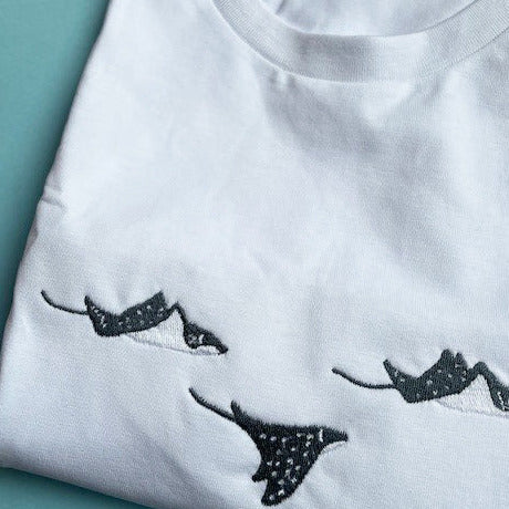Stingray Embroidered Tshirt