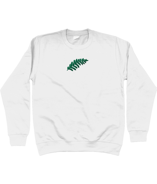 Fern embroidered sweatshirt