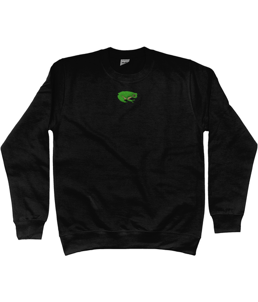 Frog embroidered sweatshirt