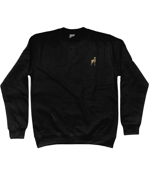 Whippet Embroidered Sweatshirt