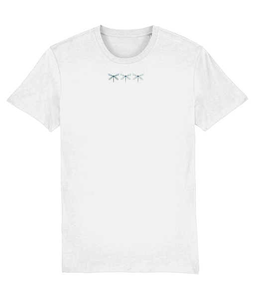 Dragonfly Three Embroidered Tshirt